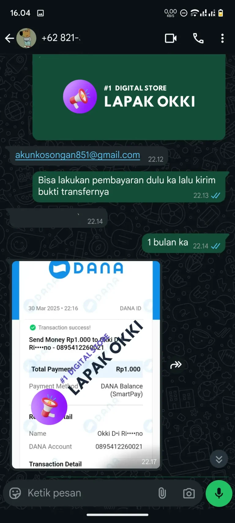 Transaksi 9